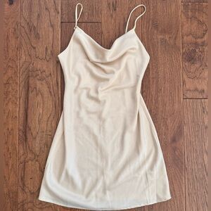 SOLD UO cowl neck slip dress